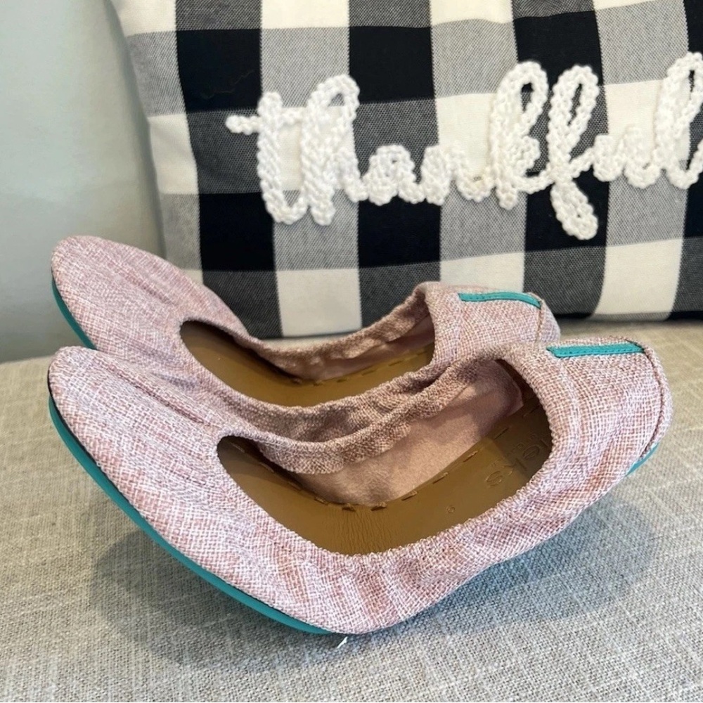 Tieks By Gavrieli Women’s Palm Beach Pink Flats Shoes Size 9 $210